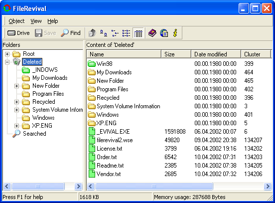 FileRevival Screenshot